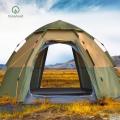 Outerlead 4-6 PersonProof Waterproof Instant Hexagon Cabin lay