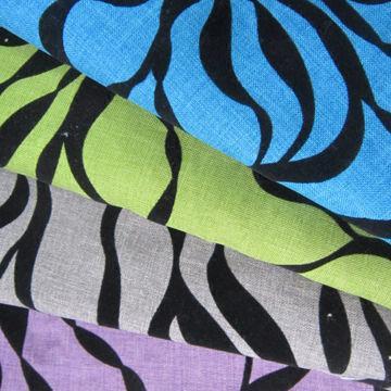 Flocking linen fabric for sofa cover
