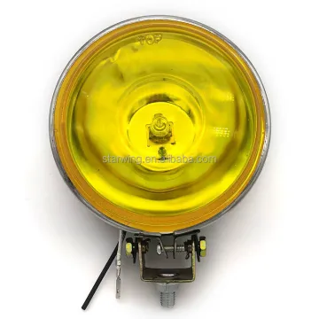 4 Inch Round Halogen Fog Lamp Headlight - Yellow