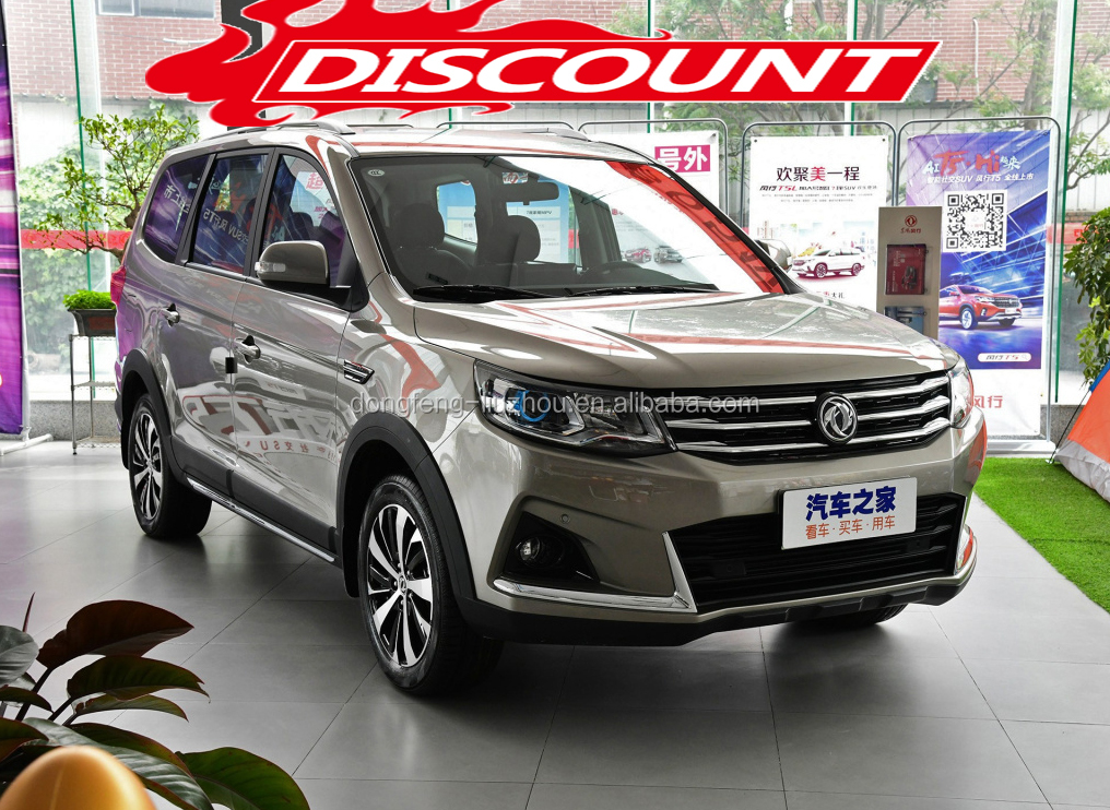 big and hot sales Dongfeng SX6 chinese family car 7 seats suv voiture for promotion