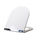 White with metal strip Duroplast Toilet Seat U-Shape