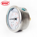 Diameter 60mm, Metal Material Gas Mpa Pressure Gauge Universal Vacuum Pressure Gauge