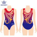 Teen floral mouwloze leotards