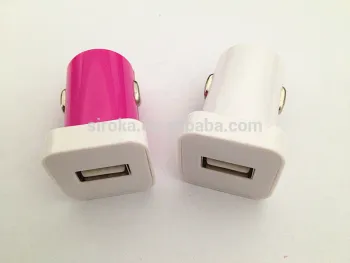 12/24V 5V 1A universal single USB in car usb charger for Apple iPhone smart phones