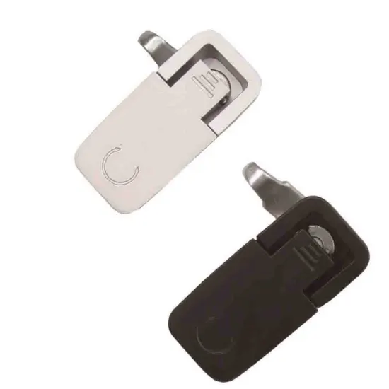Factory Wholesale Black Powder Coated Cabinet Lock Push Lock with Latch MS726