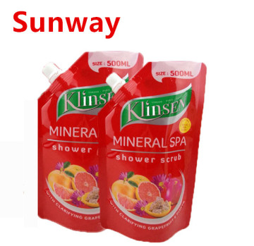 Custom Plastic Drink Pouch