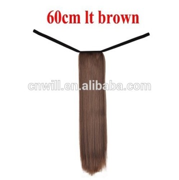 Fashion Synthetic Ponytail Extension Synthetic Ponytail Hair Mulitcolors