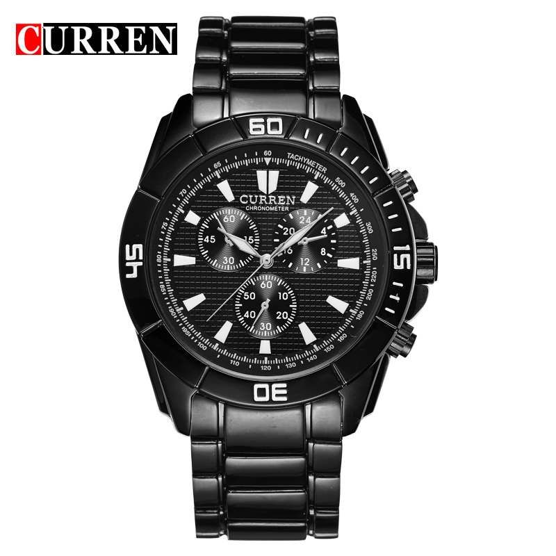 Casual Stainless Steel Quartz Watches Men