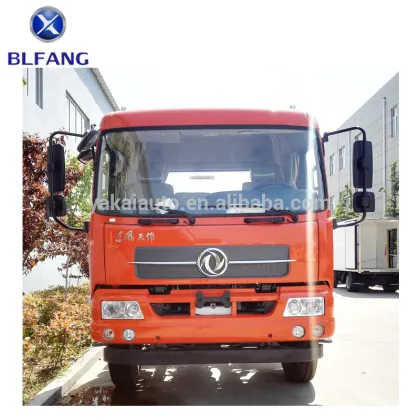 dongfeng cold truckbody container vans truck for sale