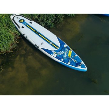 New paddle board blue racing inflatable board