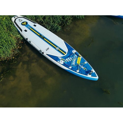 New paddle board blue racing inflatable board