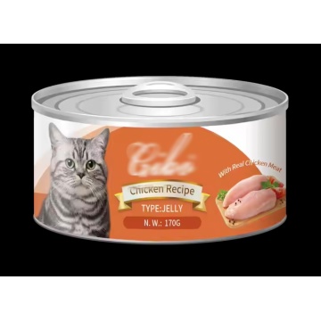 Latas de comida de gato premium para felinos saudáveis