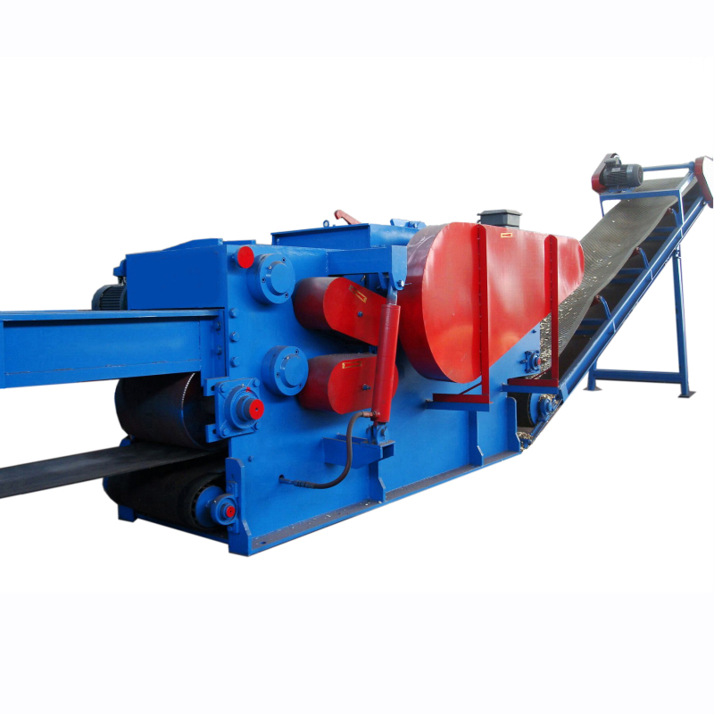 High Output 110KW Wood Chipper and Electric Branch Shredder: Processing 10-15T/H of Wood Material