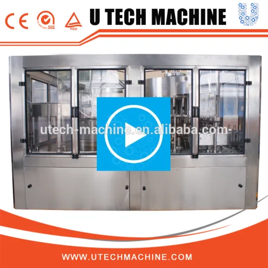 Automatic control 500ml water filling machine hot sale