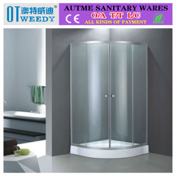 Tempered glass shower door & shower screen