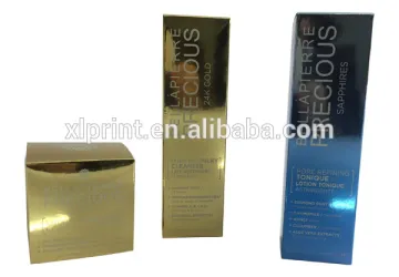 fancy folding soft card paper box cosmetic box custom