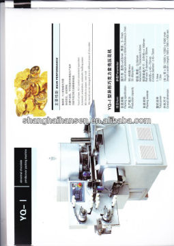 CHOCOLATE COIN PRESSING MACHINE
