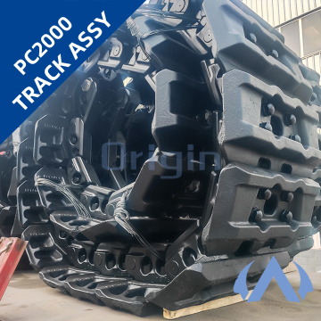 Ekskavator PC2000 Track Link Assy Track Assambleyası