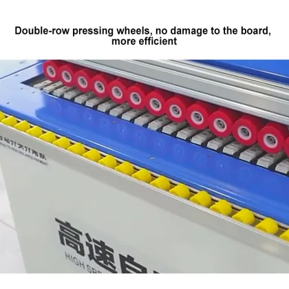 DW702 Automatic PVC Wood Ecological Board Edge Banding and Trimming Machine