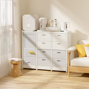 Large Capacity Plastic Storage Furniture for Kids - Drawers, Shelves, and Cabinets