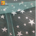 High quality decorated tulle mesh fabric customized design