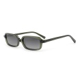 Retro Rectangle Acetate Sunglasses