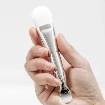 Escova de máscara facial Sliver - escova de fundação