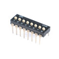 5Pcs/lot DIP switch Toggle Switches 2.54mm SMD 1P/2P/3P/4P/5P/6P/8P black 2.54MM SMD Switch Gold Plated Pin