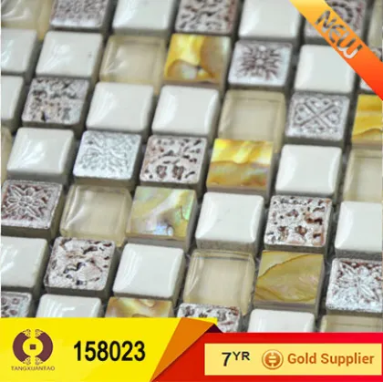 Italian marble prices crystal glass mosaic tiles and marbles (158023)