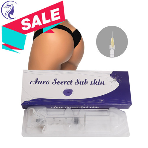 HA dermal filler for buttocks augmentation