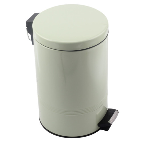 Round Bathroom Pedal Bin Removable Inner Wastebasket