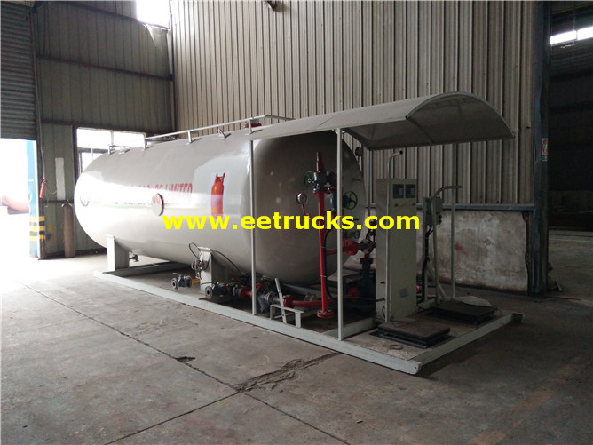 10 Tons Mobile Skid Cooking Gas Plants