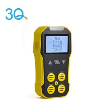 3Q Carbon Gas Detector: Handheld CO2 Monitor, Temperature & Humidity Tester - 3-in-1 CO2 Meter