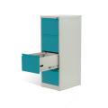 Locking 2 Drawer File Cabinet Office Furniture 4 Drawers Steel Vertical File Cabinets Supplier