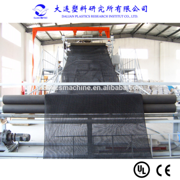 3D plastic drainage net machinery, geonet production line