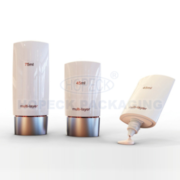 LDPE Material with Screw Flat Plastic Tottle Bottle
