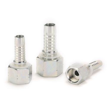 Female Slip-On Flat Seal Straight Hose Fitting