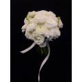 বিবাহের তোড়া জন্য তাজা কাটা সাদা Ranunculus ফুল