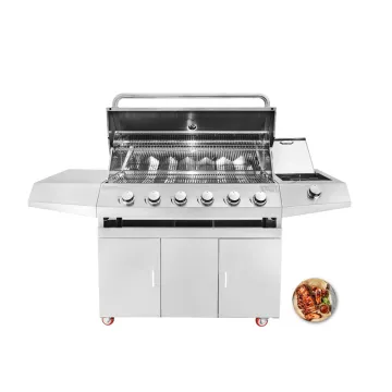 Large Bbq Grills Barbecue Gas Burner Grill