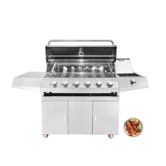 Large Bbq Grills Barbecue Gas Burner Grill