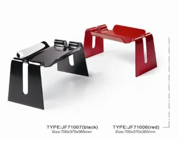 Painted Glass TV stand