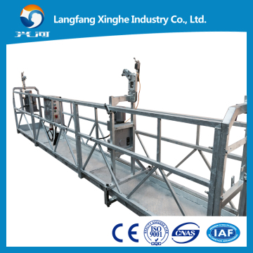 zlp hot dip galvanized steel working platform / hanging cradle platform / suspended platform