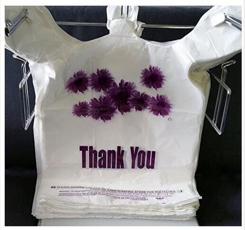 Plastic Shopping Carry Bags Grocery T Shirt Store Bags for Sale