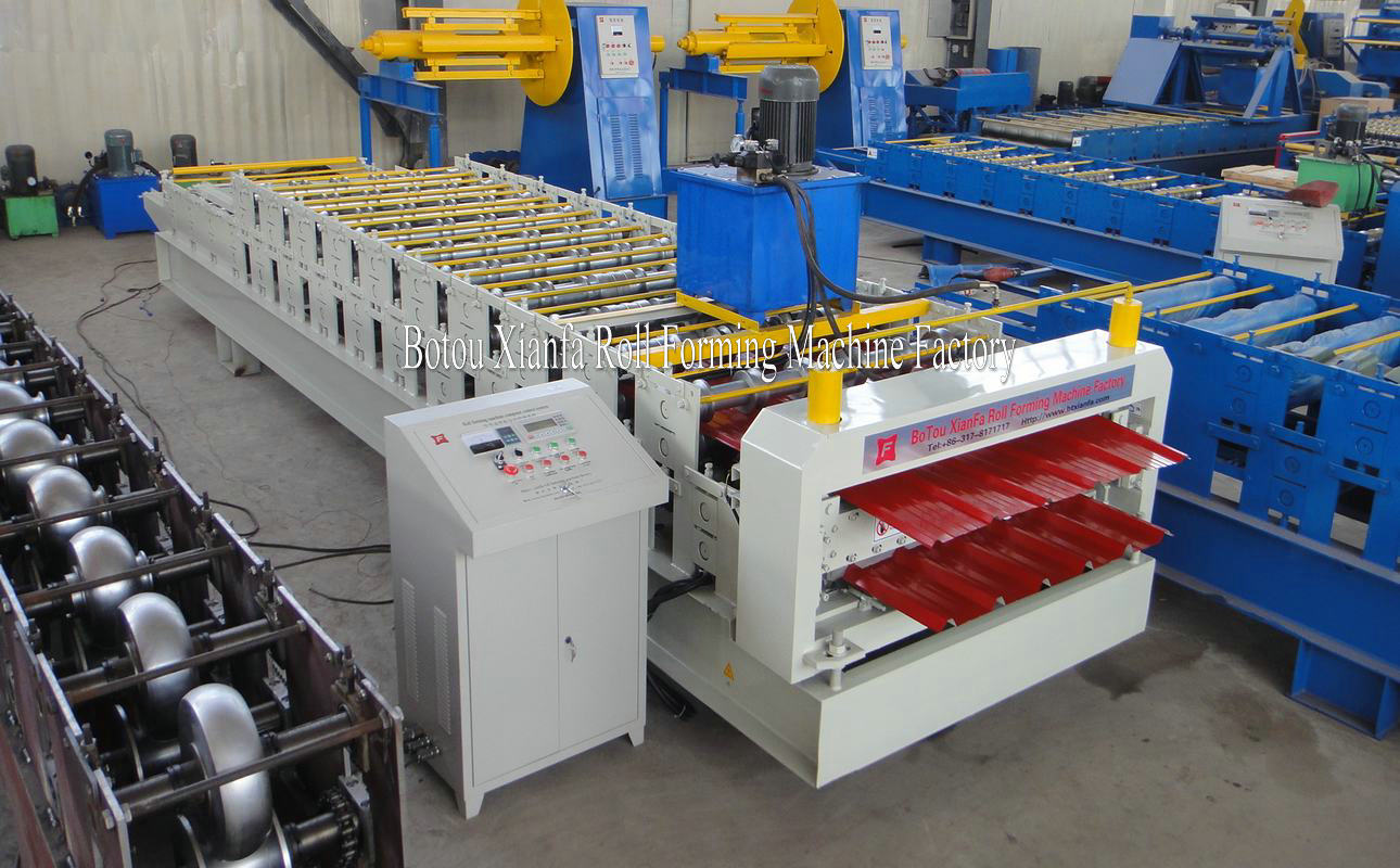 roof tile panel production line