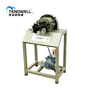 TKNOWELL High Speed Double Side Cutting Leather Belt Edge Trimming Machine