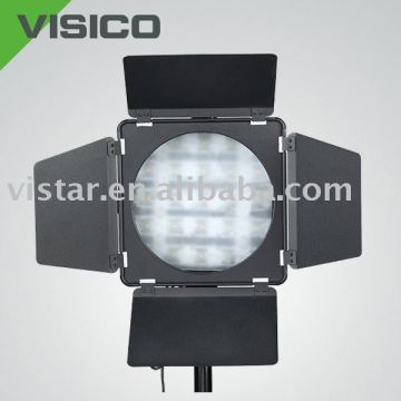 camera LED light with barndoor