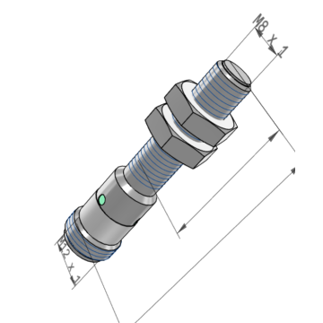 Sensor PBM413B38RA115 Baumer -Näherungsschalter