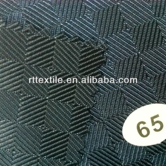 100% polyester Dobby PU/PVC coated fabric