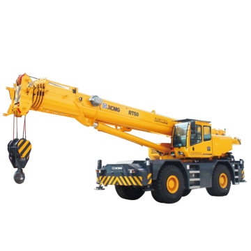 High Quality XCMG Rough-terrain Crane RT50A with 50-ton Lifting Capacity