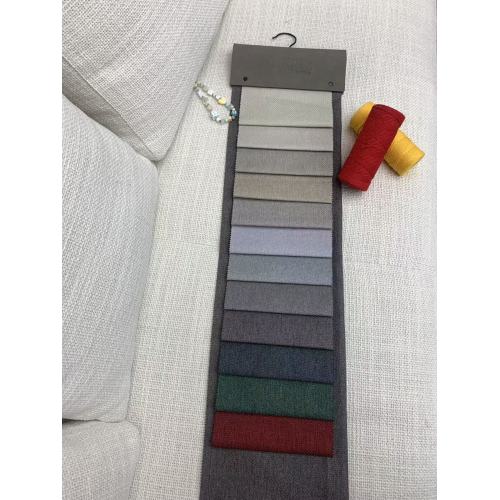 Tela de tapicería de lino de alto rendimiento